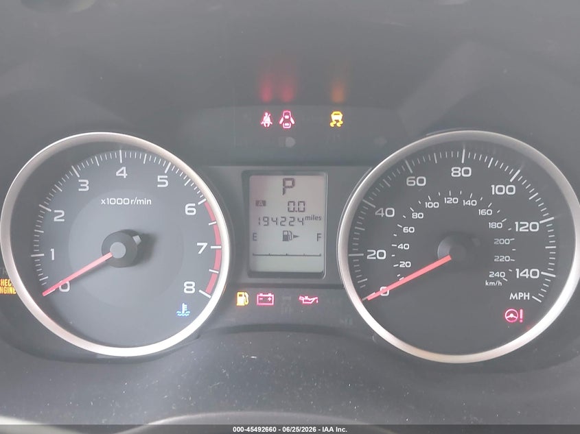 2016 Subaru Forester VIN JF2SJADC6GH408192 IAAI salvage auction — NORMAL WEAR, Clear (Florida), sold $475 on 2026-07-23 (photo 7)