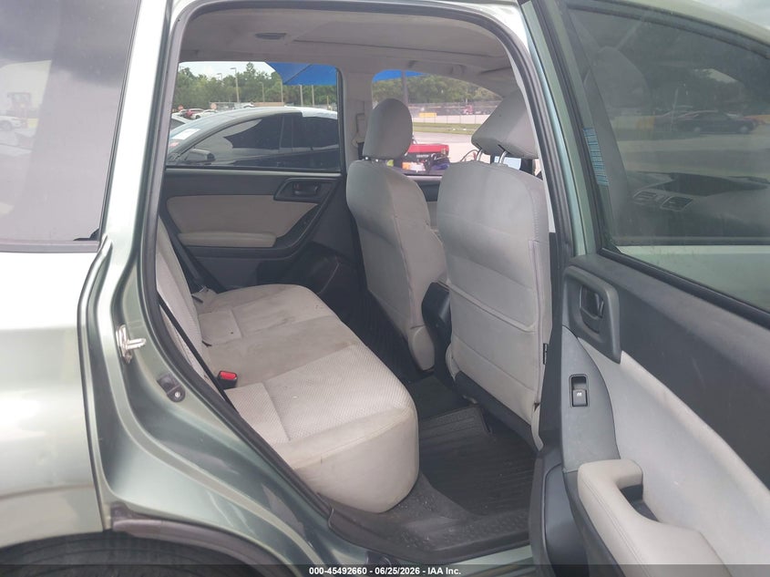 2016 Subaru Forester VIN JF2SJADC6GH408192 IAAI salvage auction — NORMAL WEAR, Clear (Florida), sold $475 on 2026-07-23 (photo 8)