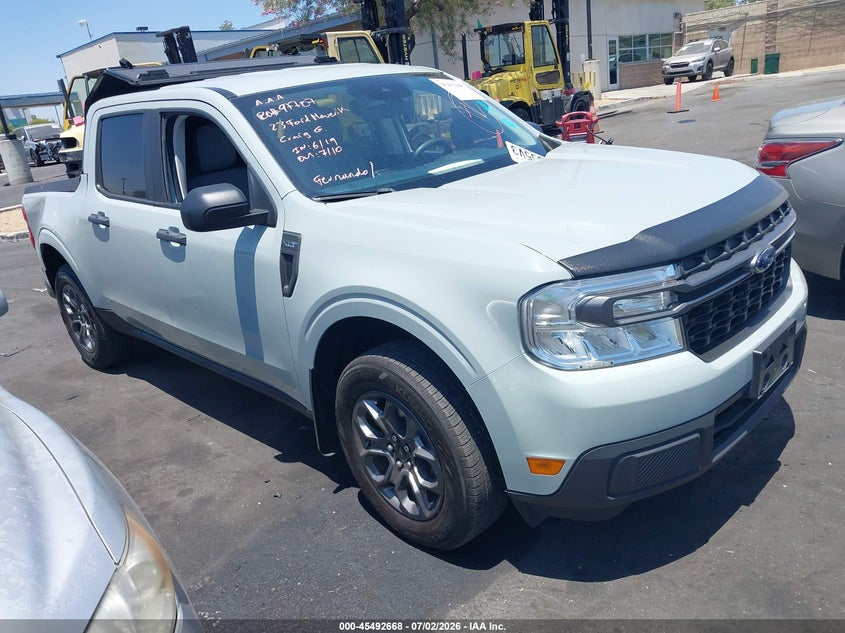 2023 Ford Maverick VIN 3FTTW8E36PRA72313 IAAI salvage auction — REAR END, Salvage Title, sold $7,300 on 2026-07-17 (photo 1)