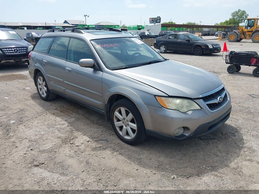 2008 Subaru Outback VIN 4S4BP62C487325070 IAAI salvage auction — NORMAL WEAR, Original (Texas), sold $475 on 2026-07-28 (photo 1)