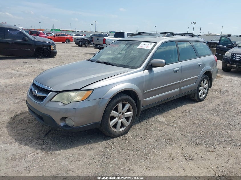 2008 Subaru Outback VIN 4S4BP62C487325070 IAAI salvage auction — NORMAL WEAR, Original (Texas), sold $475 on 2026-07-28 (photo 2)