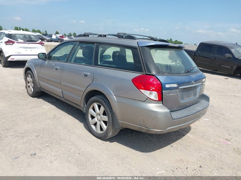 2008 Subaru Outback VIN 4S4BP62C487325070 IAAI salvage auction — NORMAL WEAR, Original (Texas), sold $475 on 2026-07-28 (photo 3)