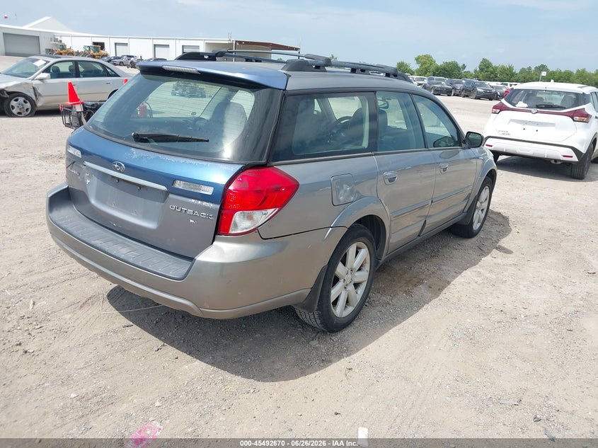2008 Subaru Outback VIN 4S4BP62C487325070 IAAI salvage auction — NORMAL WEAR, Original (Texas), sold $475 on 2026-07-28 (photo 4)