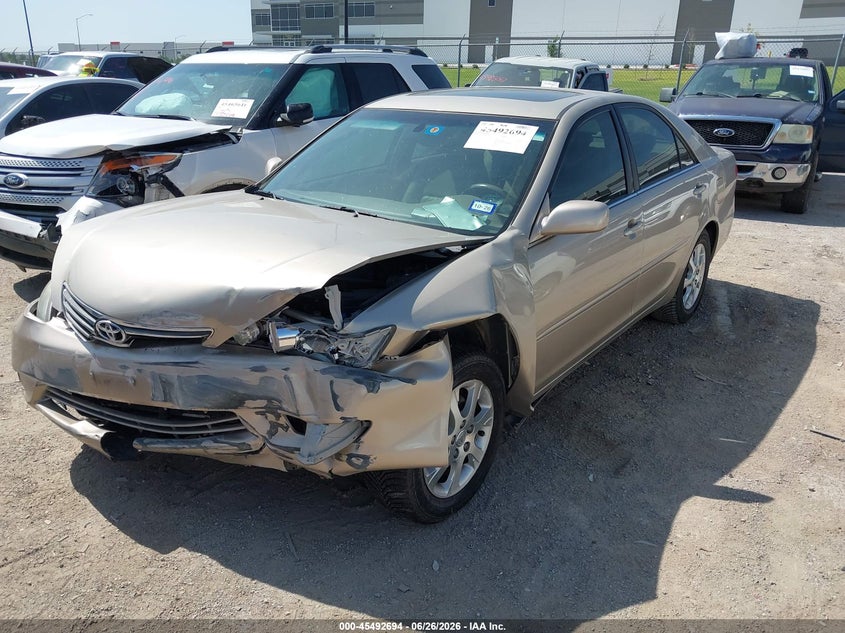 2005 Toyota Camry VIN 4T1BF32K15U095591 IAAI salvage auction — FRONT END, Salvage (Texas), sold $375 on 2026-07-10 (photo 2)