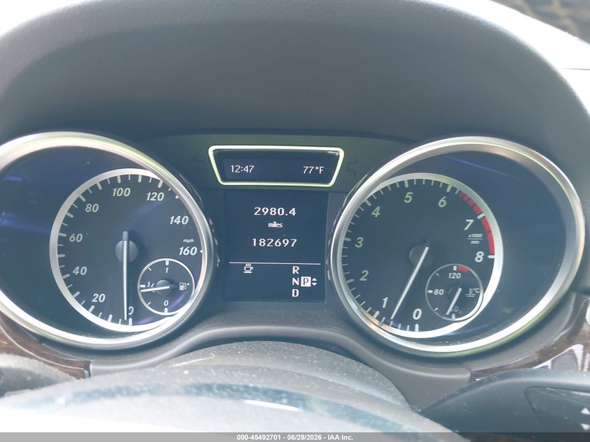 2012 Mercedes-benz M-klasse VIN 4JGDA5HBXCA019327 IAAI salvage auction — SIDE, Salvage Title, sold $3,250 on 2026-07-31 (photo 7)