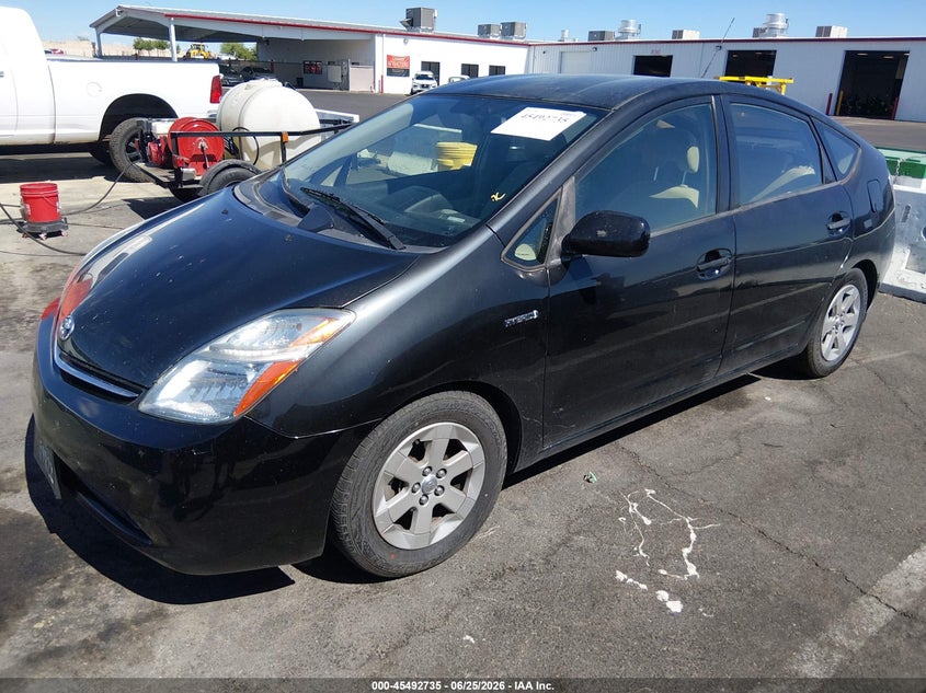 2007 Toyota Prius VIN JTDKB20UX77574124 IAAI salvage auction — NORMAL WEAR, Clear (Nevada), sold $650 on 2026-07-17 (photo 2)