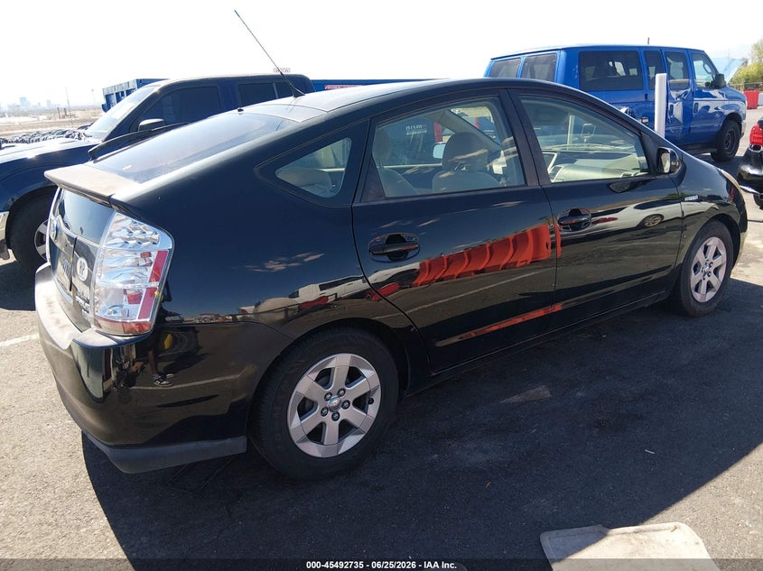 2007 Toyota Prius VIN JTDKB20UX77574124 IAAI salvage auction — NORMAL WEAR, Clear (Nevada), sold $650 on 2026-07-17 (photo 4)