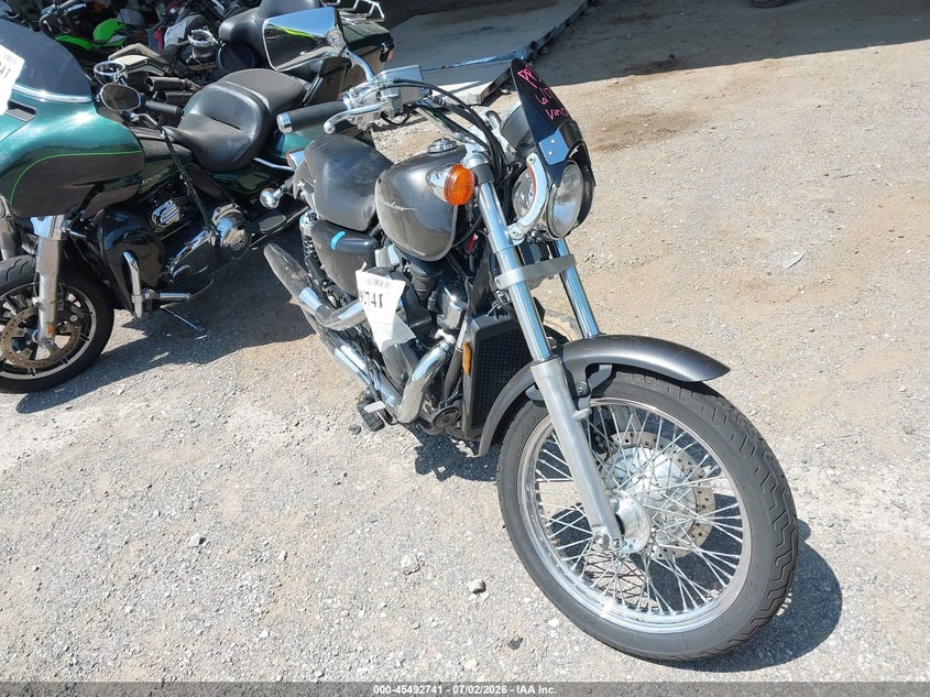 2010 Honda Vt750 VIN JH2RC5814AK000654 IAAI salvage auction — SIDE, Clear (Michigan), sold $25 on 2026-07-28 (photo 1)