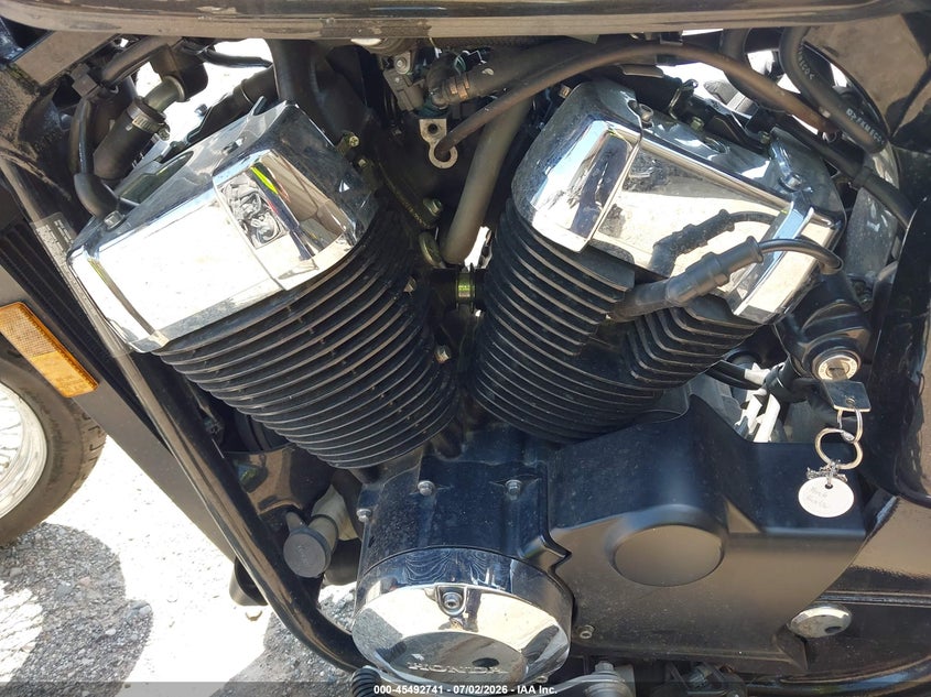 2010 Honda Vt750 VIN JH2RC5814AK000654 IAAI salvage auction — SIDE, Clear (Michigan), sold $25 on 2026-07-28 (photo 9)