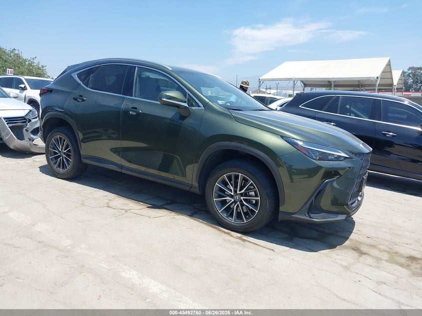 2022 Lexus Nx VIN JTJGKCEZ2N2003119 IAAI salvage auction — LEFT SIDE, Salvage (California), sold $25,750 on 2026-07-15 (photo 1)