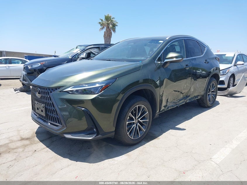 2022 Lexus Nx VIN JTJGKCEZ2N2003119 IAAI salvage auction — LEFT SIDE, Salvage (California), sold $25,750 on 2026-07-15 (photo 2)