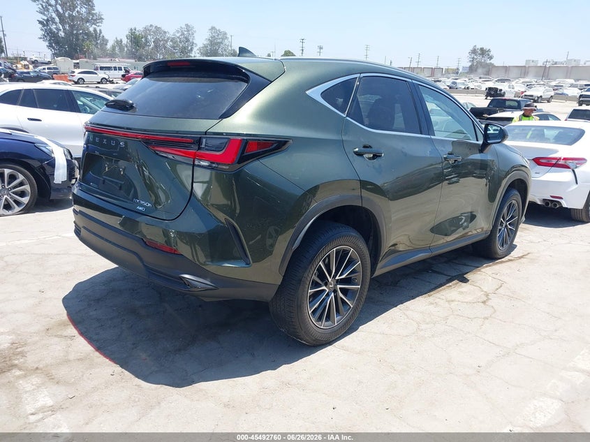 2022 Lexus Nx VIN JTJGKCEZ2N2003119 IAAI salvage auction — LEFT SIDE, Salvage (California), sold $25,750 on 2026-07-15 (photo 4)