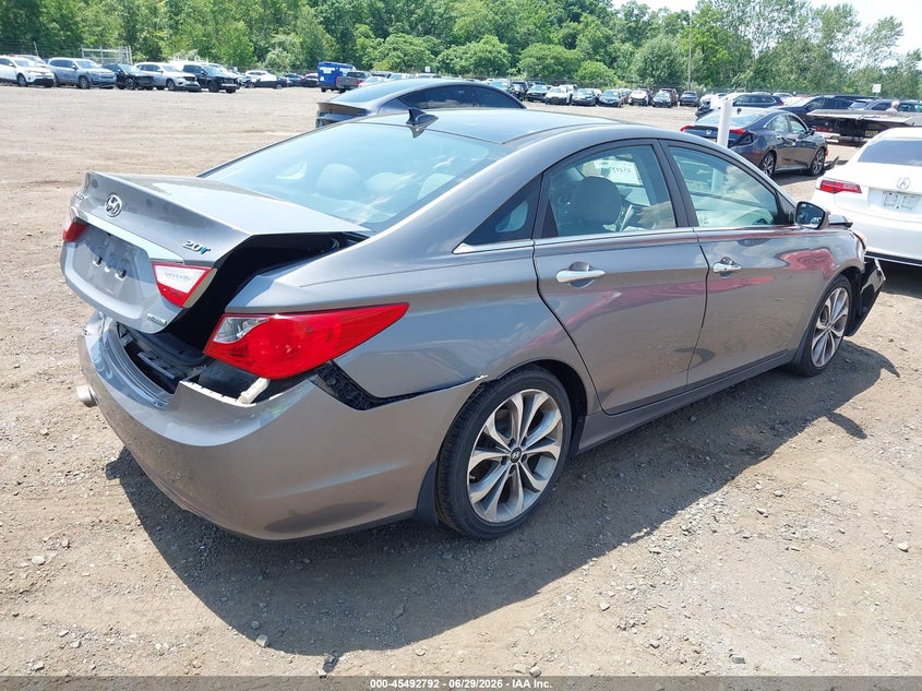 2013 Hyundai Sonata VIN 5NPEC4AB3DH676102 IAAI salvage auction — FRONT END, Salvage Title, sold $325 on 2026-07-22 (photo 4)