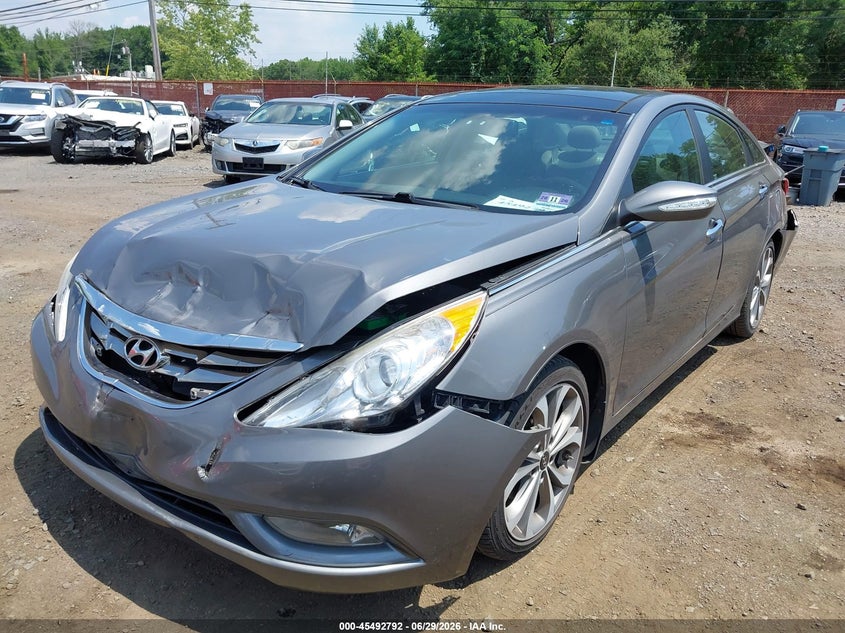 2013 Hyundai Sonata VIN 5NPEC4AB3DH676102 IAAI salvage auction — FRONT END, Salvage Title, sold $325 on 2026-07-22 (photo 6)