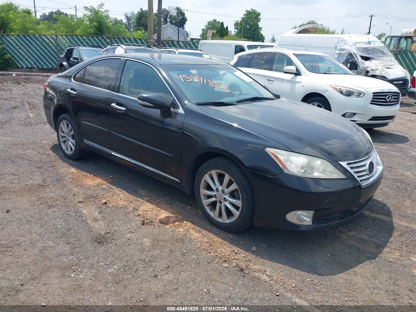 2010 Lexus Es 350 VIN JTHBK1EG5A2400378 IAAI salvage auction — FRONT END, Clear (New Jersey), sold $800 on 2026-07-06 (photo 1)