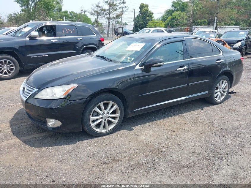 2010 Lexus Es 350 VIN JTHBK1EG5A2400378 IAAI salvage auction — FRONT END, Clear (New Jersey), sold $800 on 2026-07-06 (photo 2)
