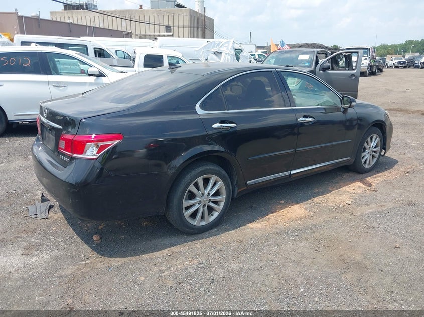 2010 Lexus Es 350 VIN JTHBK1EG5A2400378 IAAI salvage auction — FRONT END, Clear (New Jersey), sold $800 on 2026-07-06 (photo 4)