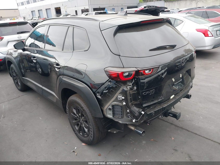 2026 Mazda Cx-50 VIN 7MMVAADW5TN164410 IAAI salvage auction — RIGHT SIDE, Salvage Certificate (California), sold $150 on 2026-07-29 (photo 3)
