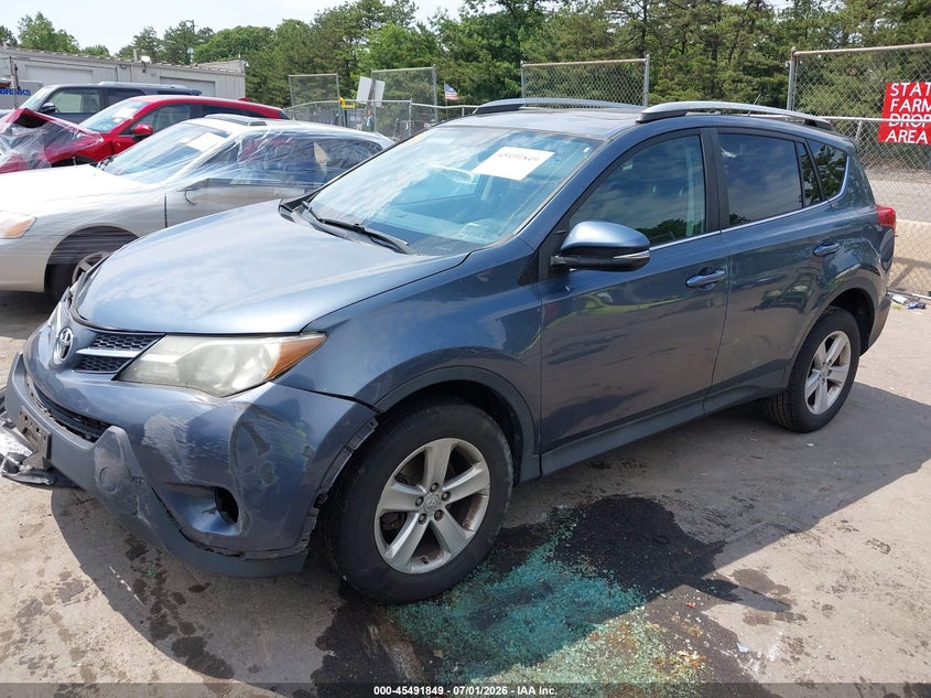 2013 Toyota Rav 4 VIN 2T3RFREVXDW062716 IAAI salvage auction — FRONT END, Salvage Title, sold $3,550 on 2026-07-18 (photo 2)