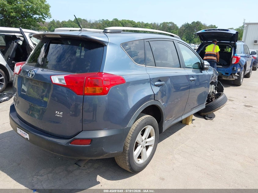 2013 Toyota Rav 4 VIN 2T3RFREVXDW062716 IAAI salvage auction — FRONT END, Salvage Title, sold $3,550 on 2026-07-18 (photo 4)