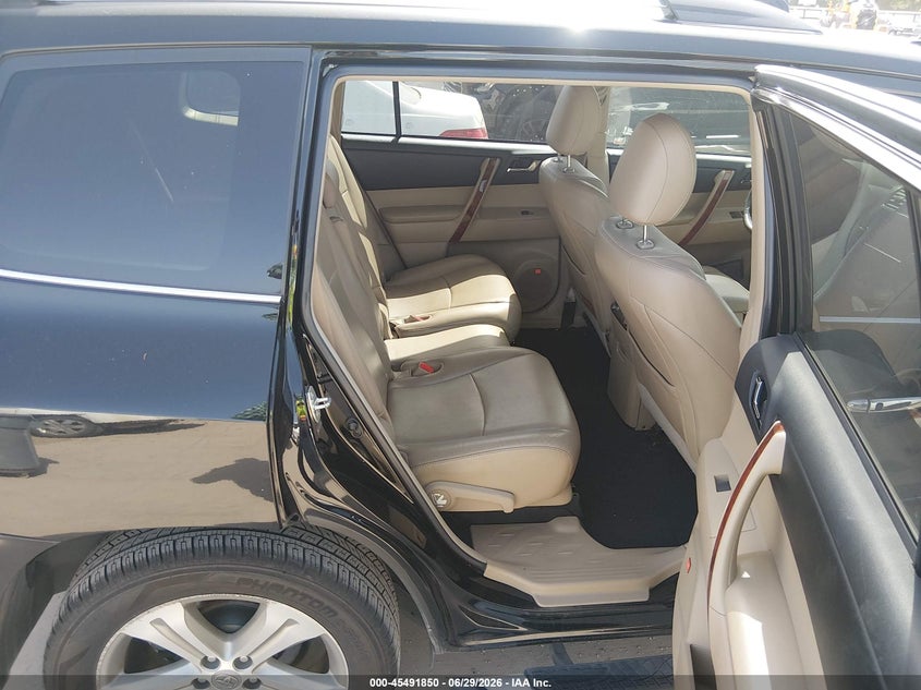 2012 Toyota Highlander VIN 5TDYK3EH1CS053675 IAAI salvage auction — LEFT & RIGHT, Original (Texas), sold $4,100 on 2026-07-30 (photo 8)