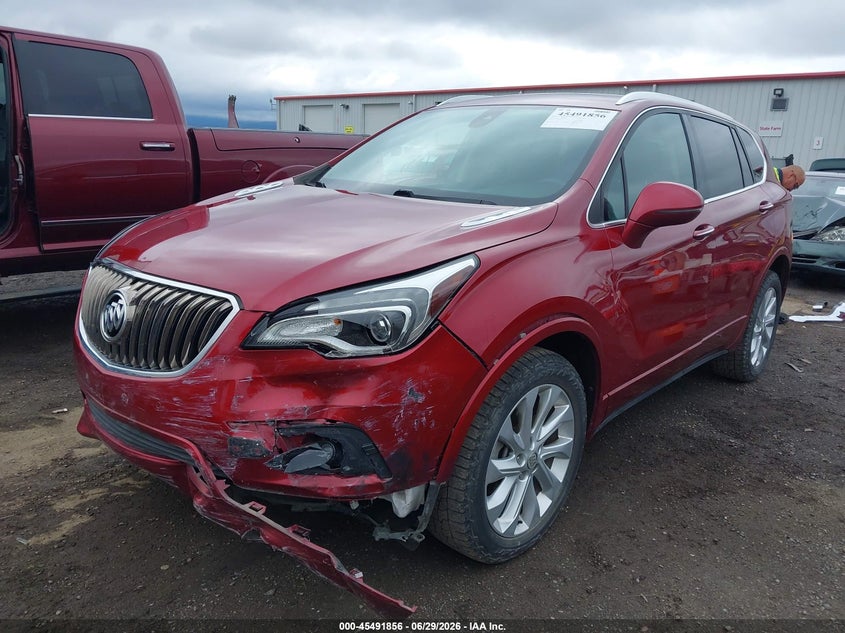 2017 Buick Envision VIN LRBFXESX6HD129165 IAAI salvage auction — LEFT FRONT, Bill Of Sale (Washington), sold $175 on 2026-07-21 (photo 2)