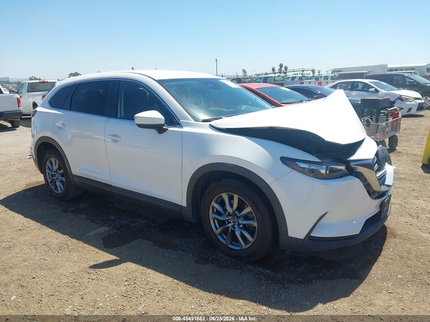 2018 Mazda Cx-9 VIN JM3TCABY2J0206653 IAAI salvage auction — FRONT END, Salvage (California), sold $1,750 on 2026-07-29 (photo 1)