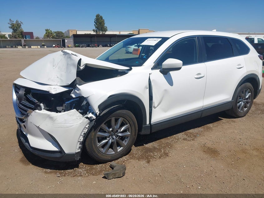 2018 Mazda Cx-9 VIN JM3TCABY2J0206653 IAAI salvage auction — FRONT END, Salvage (California), sold $1,750 on 2026-07-29 (photo 2)