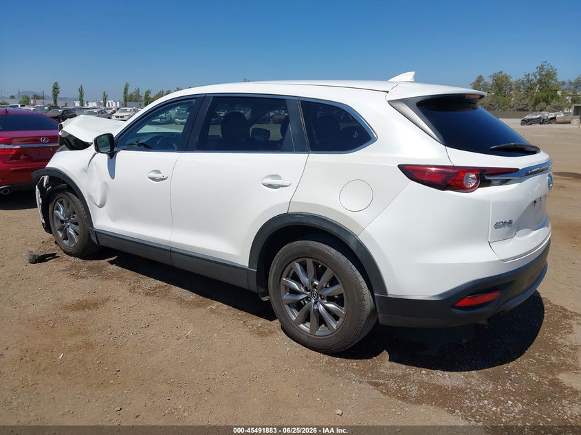 2018 Mazda Cx-9 VIN JM3TCABY2J0206653 IAAI salvage auction — FRONT END, Salvage (California), sold $1,750 on 2026-07-29 (photo 3)