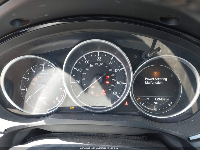 2018 Mazda Cx-9 VIN JM3TCABY2J0206653 IAAI salvage auction — FRONT END, Salvage (California), sold $1,750 on 2026-07-29 (photo 7)