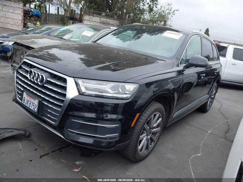 2019 Audi Q7 VIN WA1AHAF72KD018903 IAAI salvage auction — UNDERCARRIAGE, Salvage Certificate (California), sold $4,250 on 2026-07-31 (photo 2)