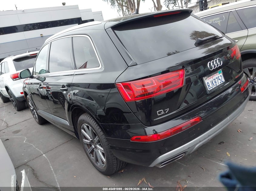 2019 Audi Q7 VIN WA1AHAF72KD018903 IAAI salvage auction — UNDERCARRIAGE, Salvage Certificate (California), sold $4,250 on 2026-07-31 (photo 3)