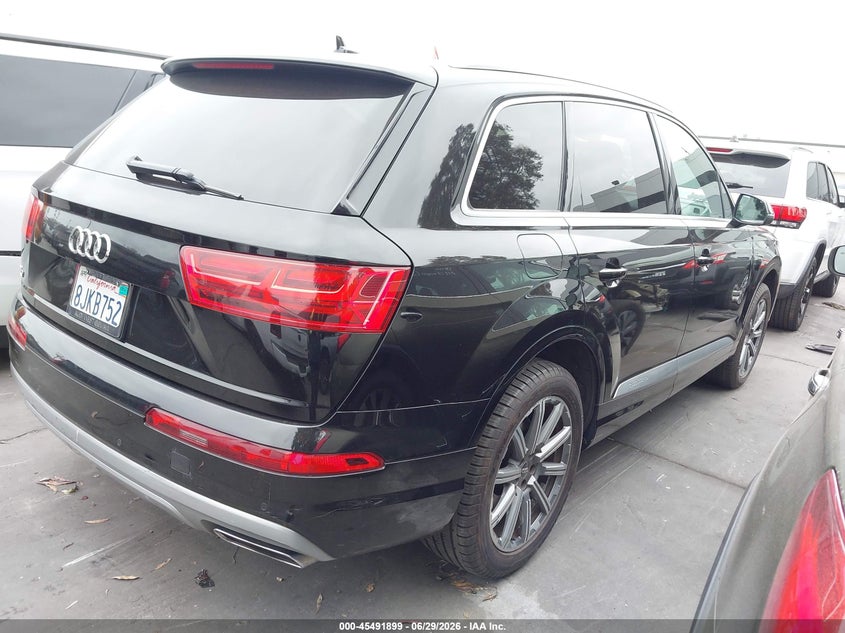 2019 Audi Q7 VIN WA1AHAF72KD018903 IAAI salvage auction — UNDERCARRIAGE, Salvage Certificate (California), sold $4,250 on 2026-07-31 (photo 4)