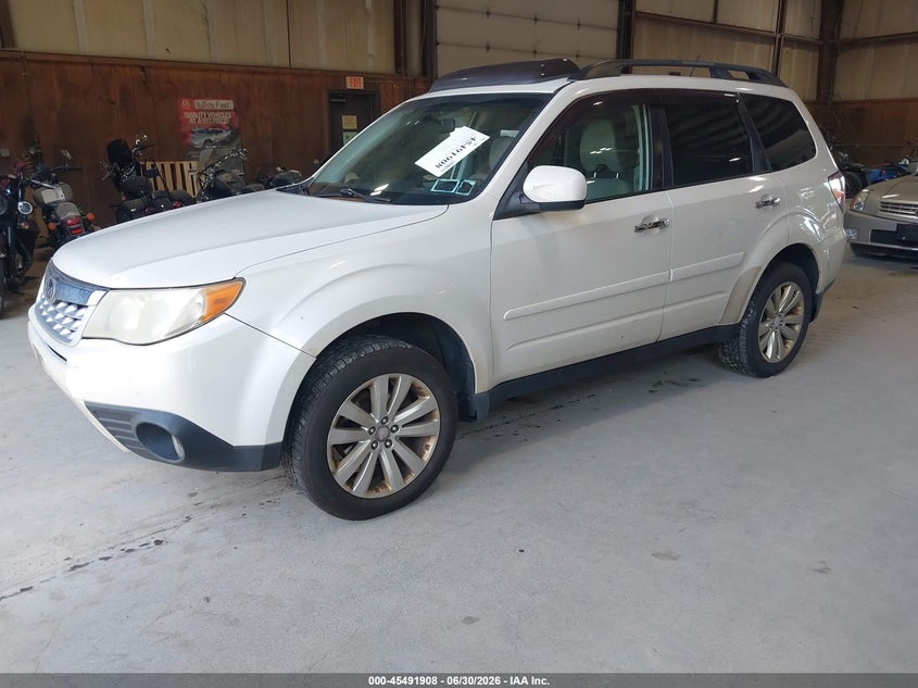 2012 Subaru Forester VIN JF2SHAEC0CH407981 IAAI salvage auction — NORMAL WEAR, Clear (New York), sold $400 on 2026-07-08 (photo 2)
