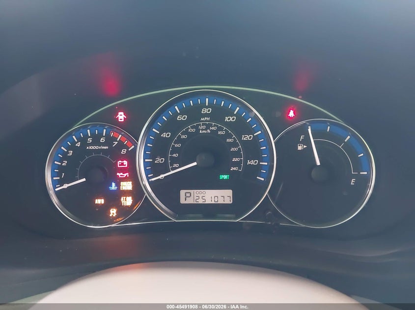 2012 Subaru Forester VIN JF2SHAEC0CH407981 IAAI salvage auction — NORMAL WEAR, Clear (New York), sold $400 on 2026-07-08 (photo 7)