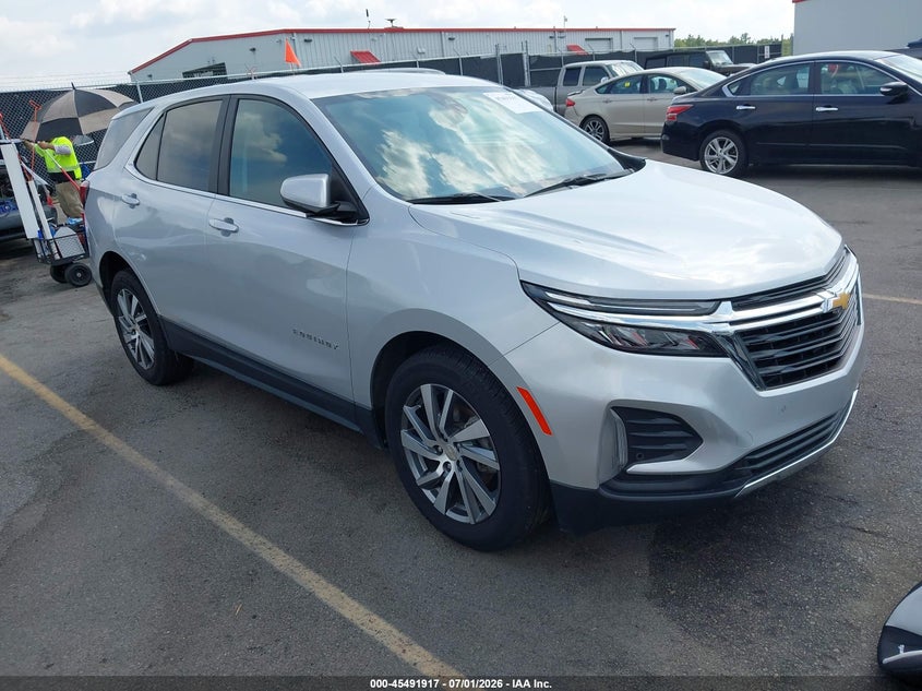2022 Chevrolet Equinox VIN 3GNAXKEV0NL137649 IAAI salvage auction — LEFT SIDE, Salvage (South Carolina), sold $4,700 on 2026-07-19 (photo 1)