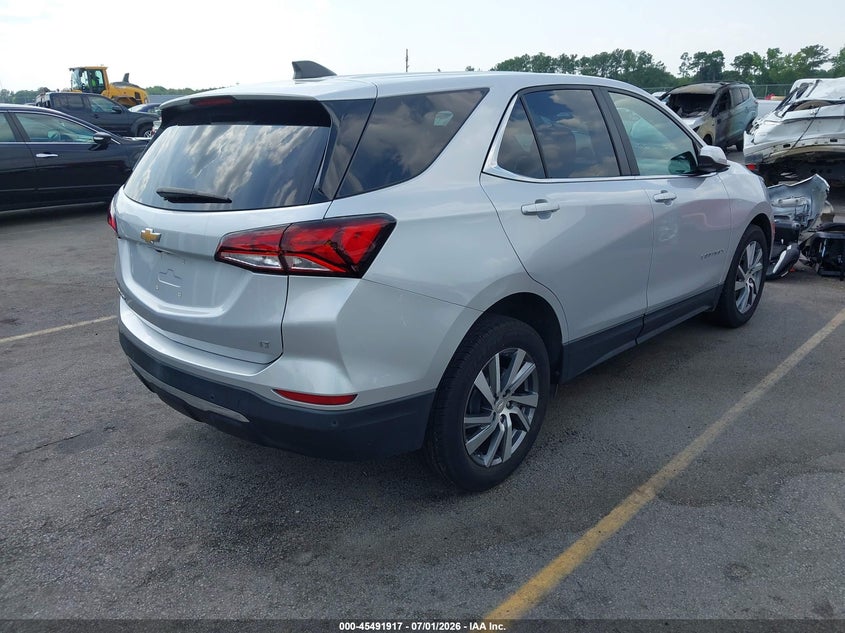 2022 Chevrolet Equinox VIN 3GNAXKEV0NL137649 IAAI salvage auction — LEFT SIDE, Salvage (South Carolina), sold $4,700 on 2026-07-19 (photo 4)