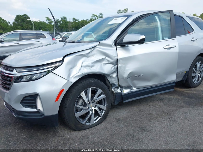 2022 Chevrolet Equinox VIN 3GNAXKEV0NL137649 IAAI salvage auction — LEFT SIDE, Salvage (South Carolina), sold $4,700 on 2026-07-19 (photo 6)