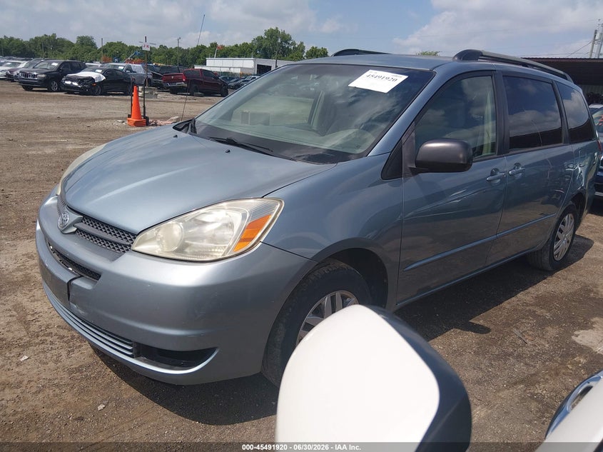 2005 Toyota Sienna VIN 5TDZA23C65S360772 IAAI salvage auction — NORMAL WEAR, Original (Ohio), sold $2,025 on 2026-07-08 (photo 2)