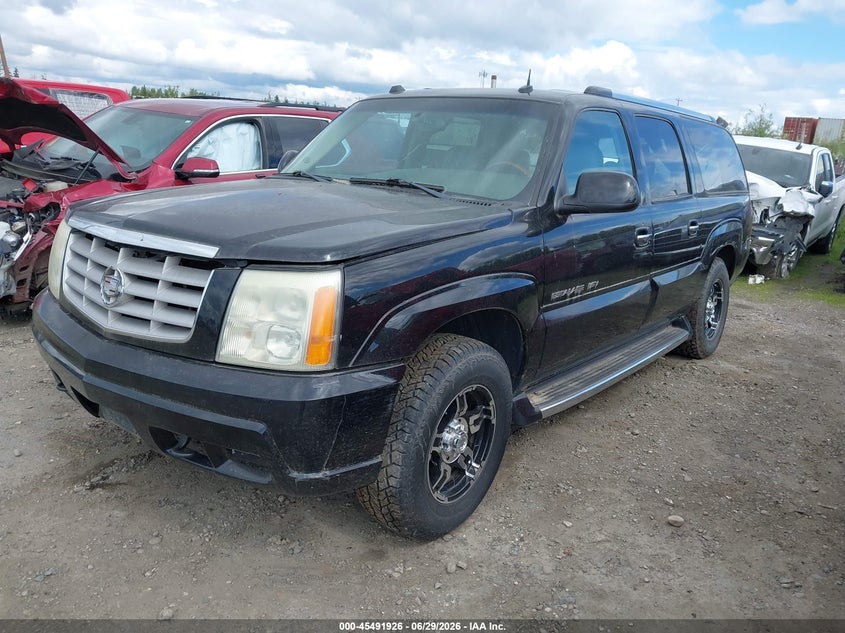 2004 Cadillac Escalade VIN 3GYFK66NX4G141552 IAAI salvage auction — REAR END, Bill Of Sale (Alaska), sold $600 on 2026-07-19 (photo 2)