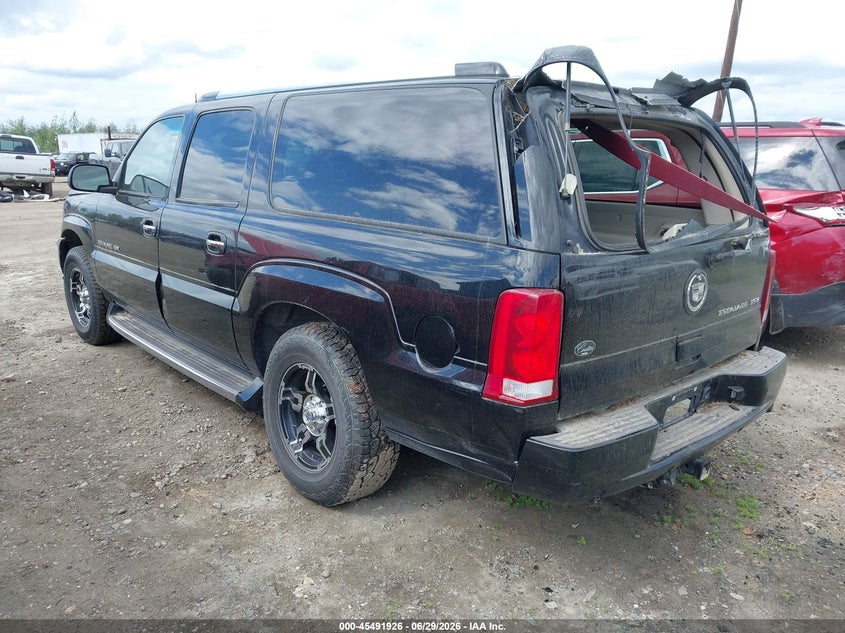 2004 Cadillac Escalade VIN 3GYFK66NX4G141552 IAAI salvage auction — REAR END, Bill Of Sale (Alaska), sold $600 on 2026-07-19 (photo 3)