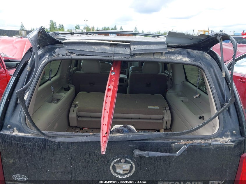 2004 Cadillac Escalade VIN 3GYFK66NX4G141552 IAAI salvage auction — REAR END, Bill Of Sale (Alaska), sold $600 on 2026-07-19 (photo 6)