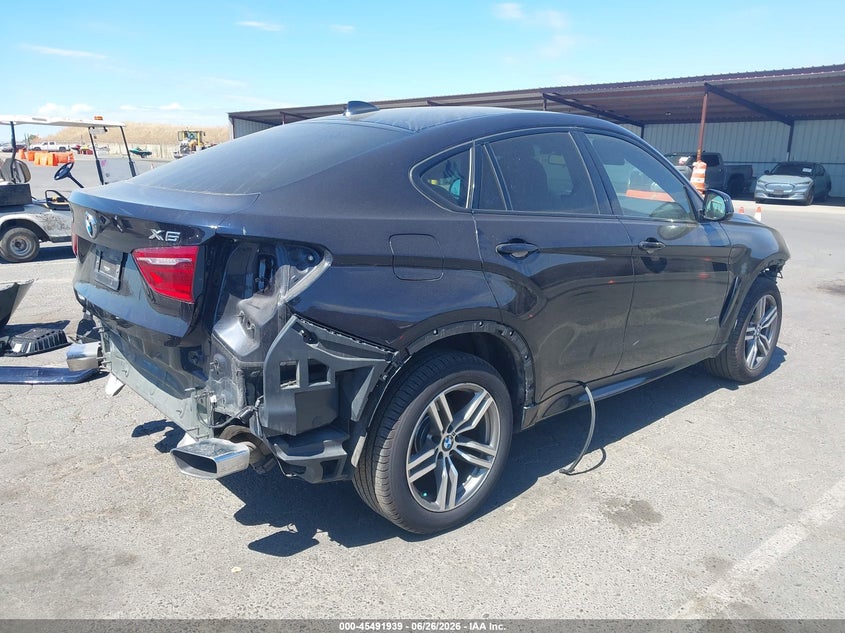2016 BMW X6 VIN 5UXKU2C50G0N83629 IAAI salvage auction — FRONT END, Salvage (California), sold $6,900 on 2026-07-22 (photo 4)