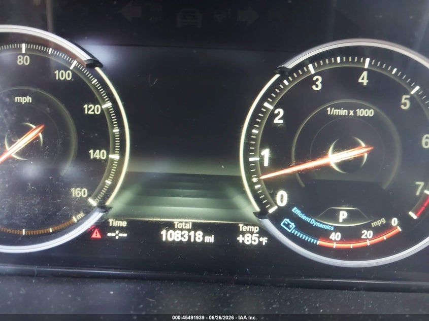 2016 BMW X6 VIN 5UXKU2C50G0N83629 IAAI salvage auction — FRONT END, Salvage (California), sold $6,900 on 2026-07-22 (photo 7)