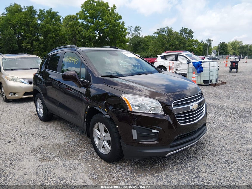 2016 Chevrolet Trax VIN KL7CJPSB6GB537582 IAAI salvage auction — RIGHT FRONT, Salvage (Ohio), sold $1,500 on 2026-07-14 (photo 1)