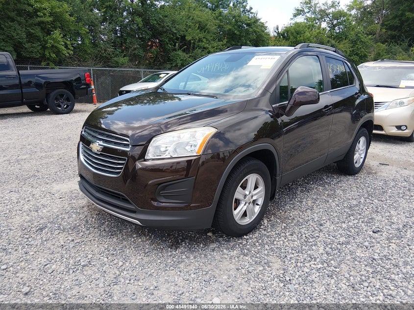 2016 Chevrolet Trax VIN KL7CJPSB6GB537582 IAAI salvage auction — RIGHT FRONT, Salvage (Ohio), sold $1,500 on 2026-07-14 (photo 2)