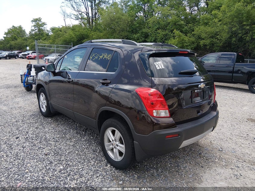 2016 Chevrolet Trax VIN KL7CJPSB6GB537582 IAAI salvage auction — RIGHT FRONT, Salvage (Ohio), sold $1,500 on 2026-07-14 (photo 3)