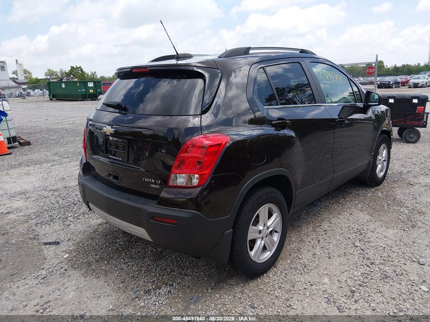 2016 Chevrolet Trax VIN KL7CJPSB6GB537582 IAAI salvage auction — RIGHT FRONT, Salvage (Ohio), sold $1,500 on 2026-07-14 (photo 4)