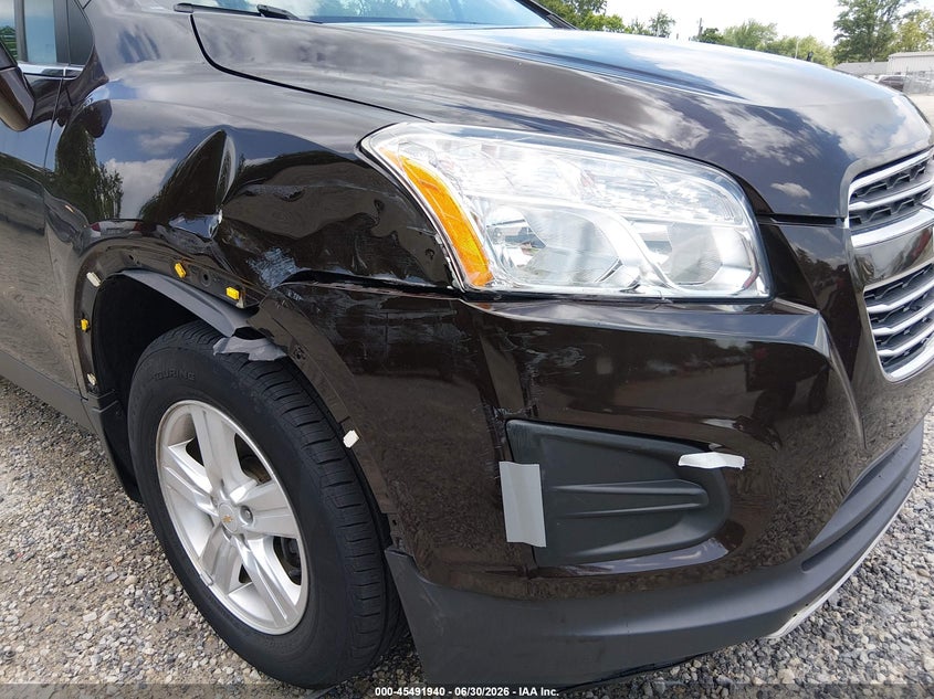2016 Chevrolet Trax VIN KL7CJPSB6GB537582 IAAI salvage auction — RIGHT FRONT, Salvage (Ohio), sold $1,500 on 2026-07-14 (photo 6)
