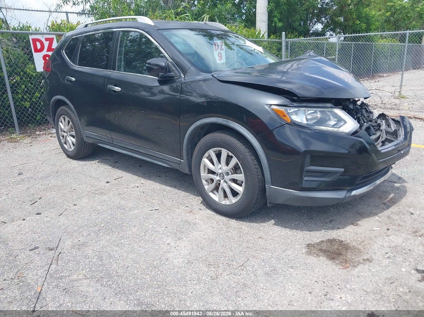 2019 Nissan Rogue VIN KNMAT2MT2KP513353 IAAI salvage auction — FRONT END, Rebuildable (Florida), sold $3,000 on 2026-07-27 (photo 1)